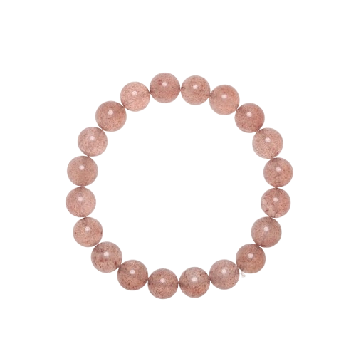 Cherry Whispers — Strawberry Quartz Bracelet_Main