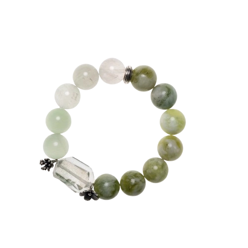 Jade Bloom-Green Crystal Bracelet_Main
