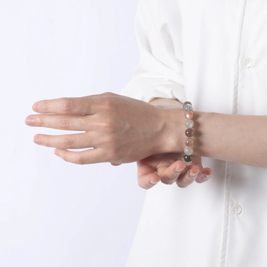 Smoky Quartz Crystal Bracelet – A beautifully crafted bracelet featuring smoky quartz crystals, known for their grounding properties and ability to absorb negative energy.