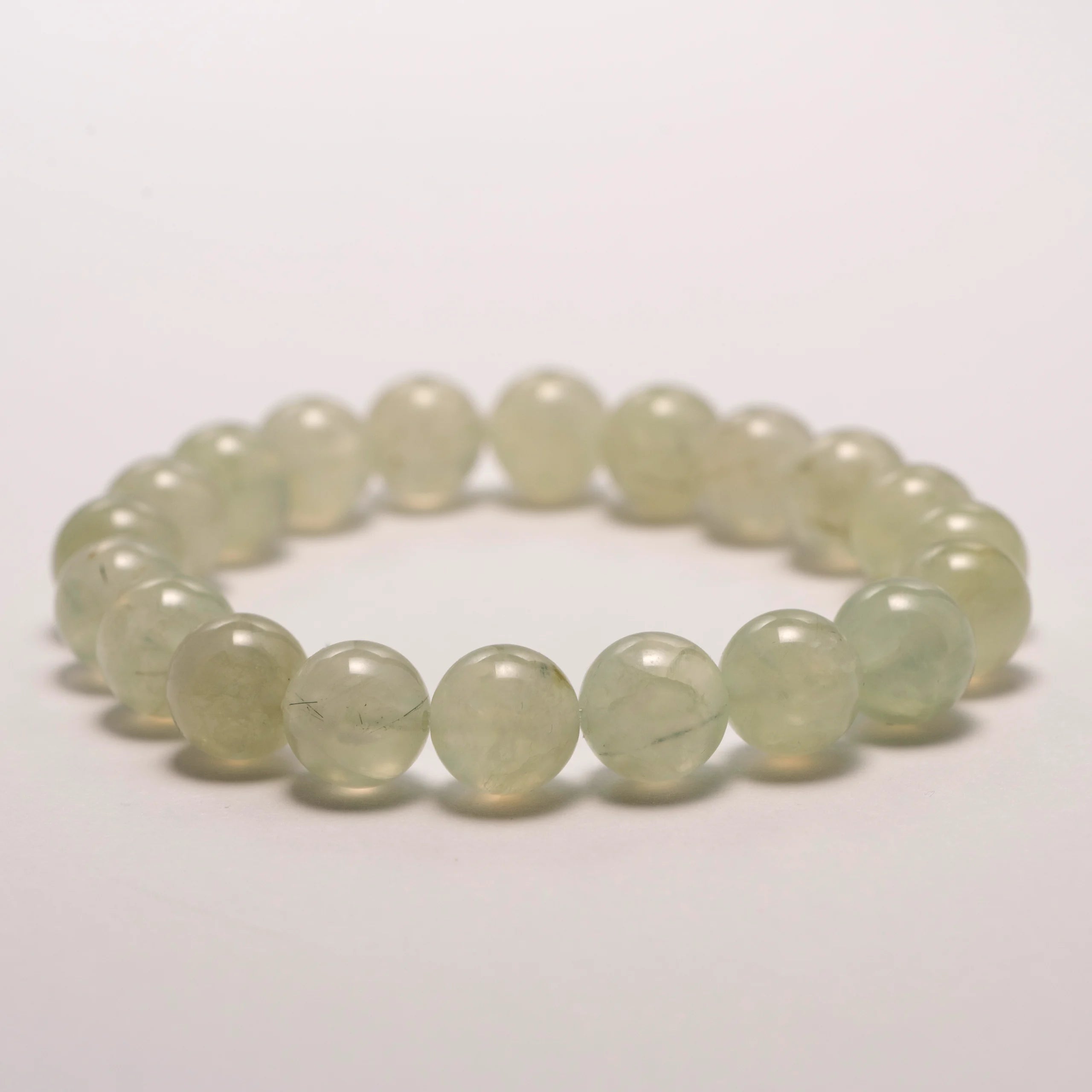 Green Aventurine Bracelet for luck and emotional balance by Dare to Mystic