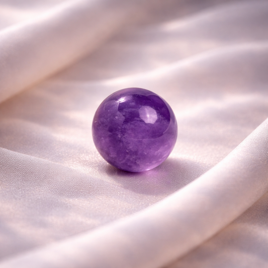 Amethyst Crystal Pendant Necklace