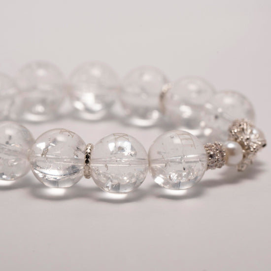 Clear Quartz Crystal Bracelet – A beautiful bracelet made with clear quartz crystals, known for their amplifying energy and powerful healing properties.