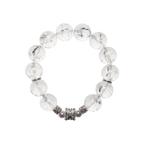 Clear Presence-Clear Quartz Crystal Bracelet_Main