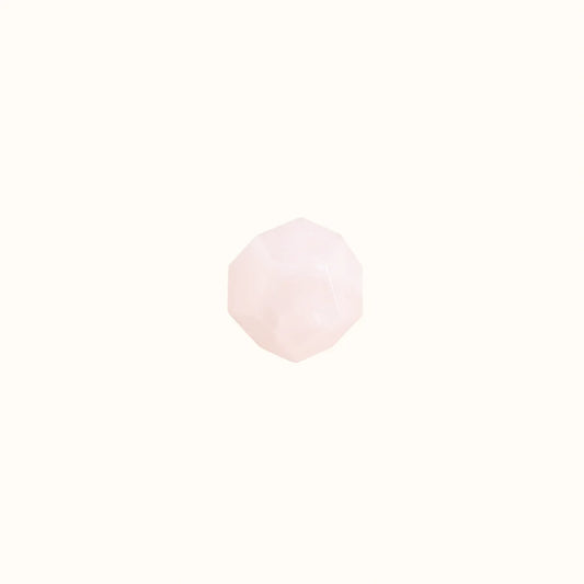 Titanium Steel Rose Quartz Holder Necklace