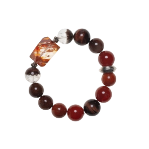 Ember Core-Garden Quartz Red Agate Bracelet_Main