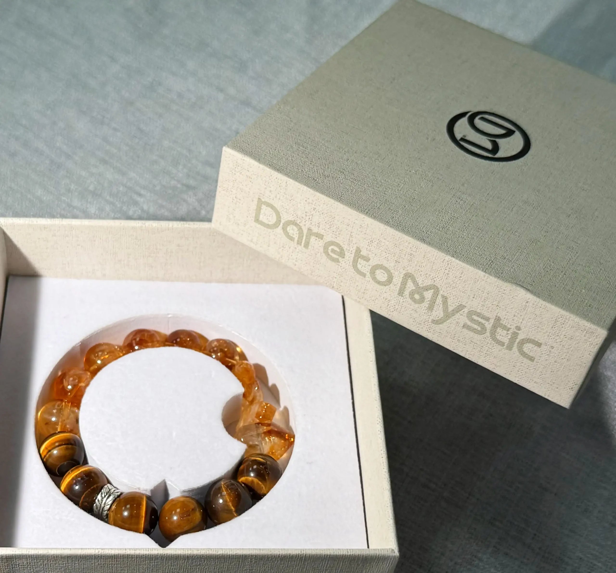 Tiger Eye Golden Rutilated Quartz Bracelet