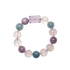 Heart’s Night Voyage — Lepidolite Crystal & Purple Rutilated Quartz Bracelet_Main