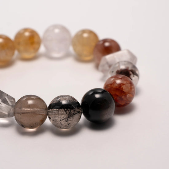 Healing Crystal Bracelet for Resilience and Inner Light
