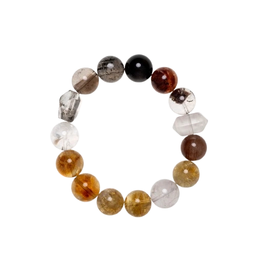 Light Within the Ashes – Citrine & Clear Quartz Bracelet_Main