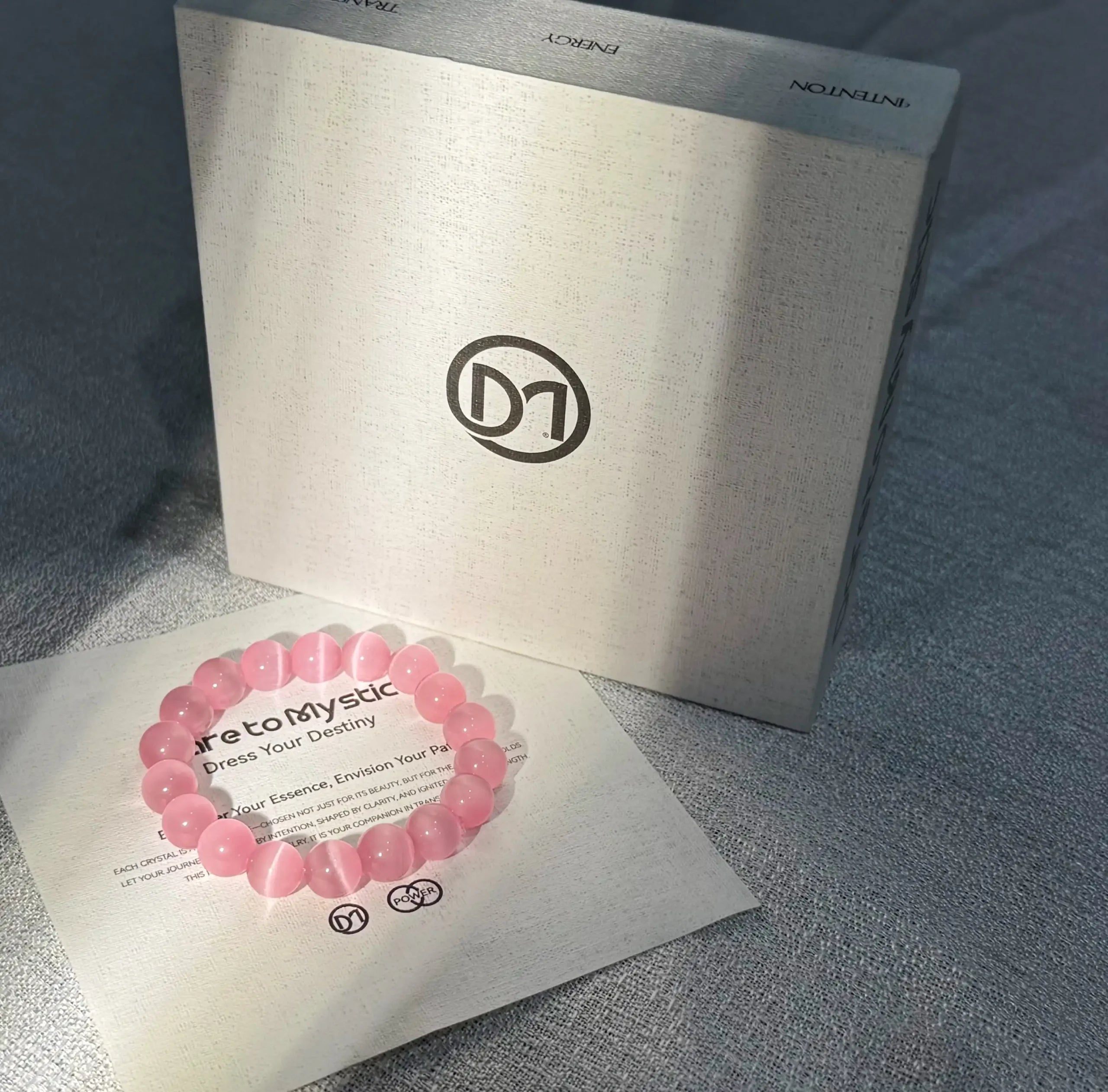 Quiet Blush – Anxiety Bracelet for Stress Relief & Emotional Healing