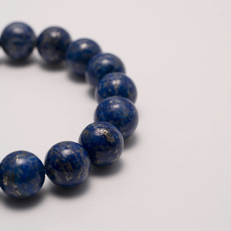 Lapis Lazuli Bracelet – A stunning bracelet featuring Lapis Lazuli stones, known for their deep blue color and powerful healing and spiritual properties.