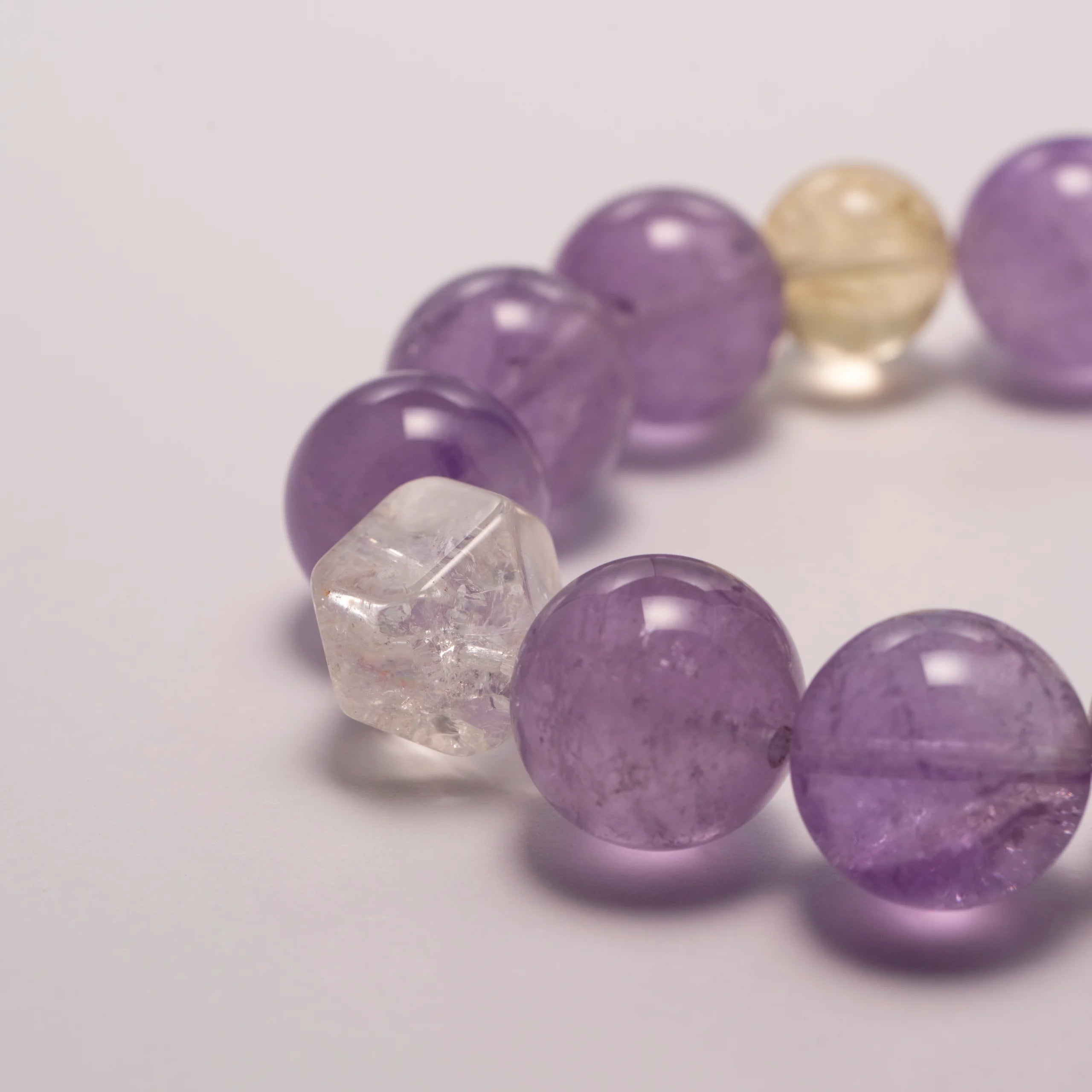 Amethyst Crystal Citrine Bracelet 3