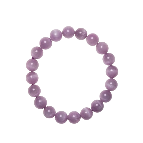 Violet Stillness- Lepidolite Crystal Bracelet_Main